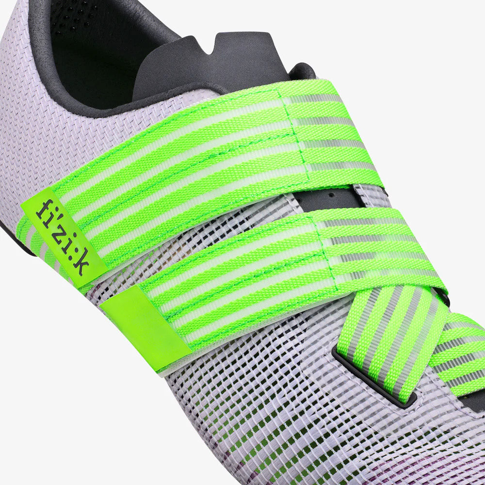 Chaussures Route FIZIK VENTO POWERSTRAP AEROWAVE Violet/Vert