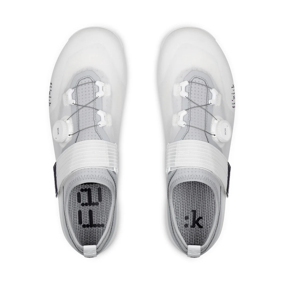 Chaussures VTT XC/Gravel FIZIK FEROX 2 Blanc/Gris