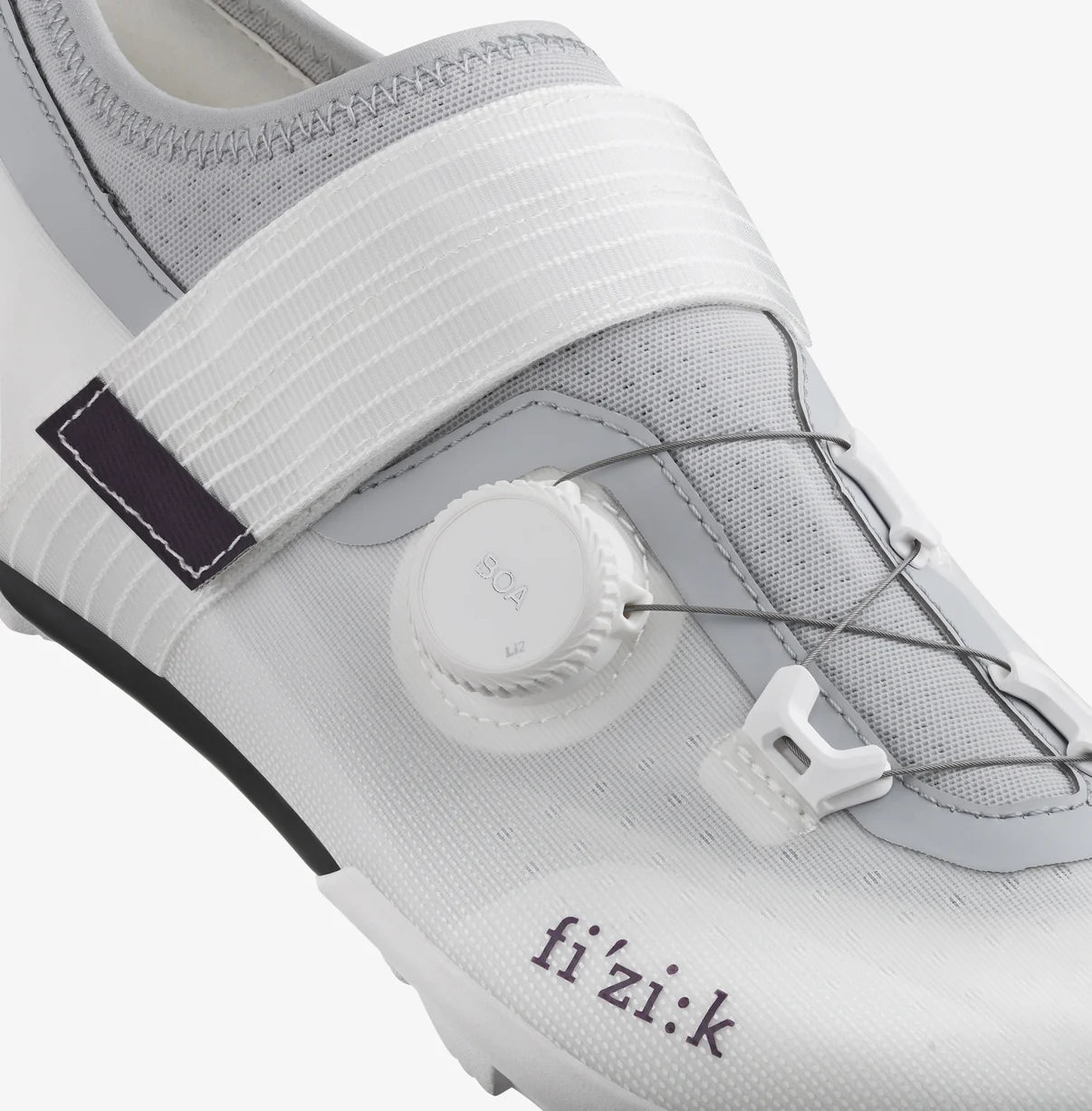 Chaussures VTT XC/Gravel FIZIK FEROX 2 Blanc/Gris