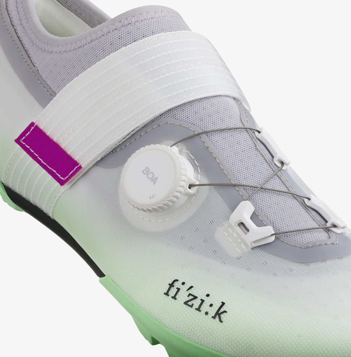 Maastopyöräilykengät XC/Gravel FIZIK FEROX 2 Harmaa/Vihreä