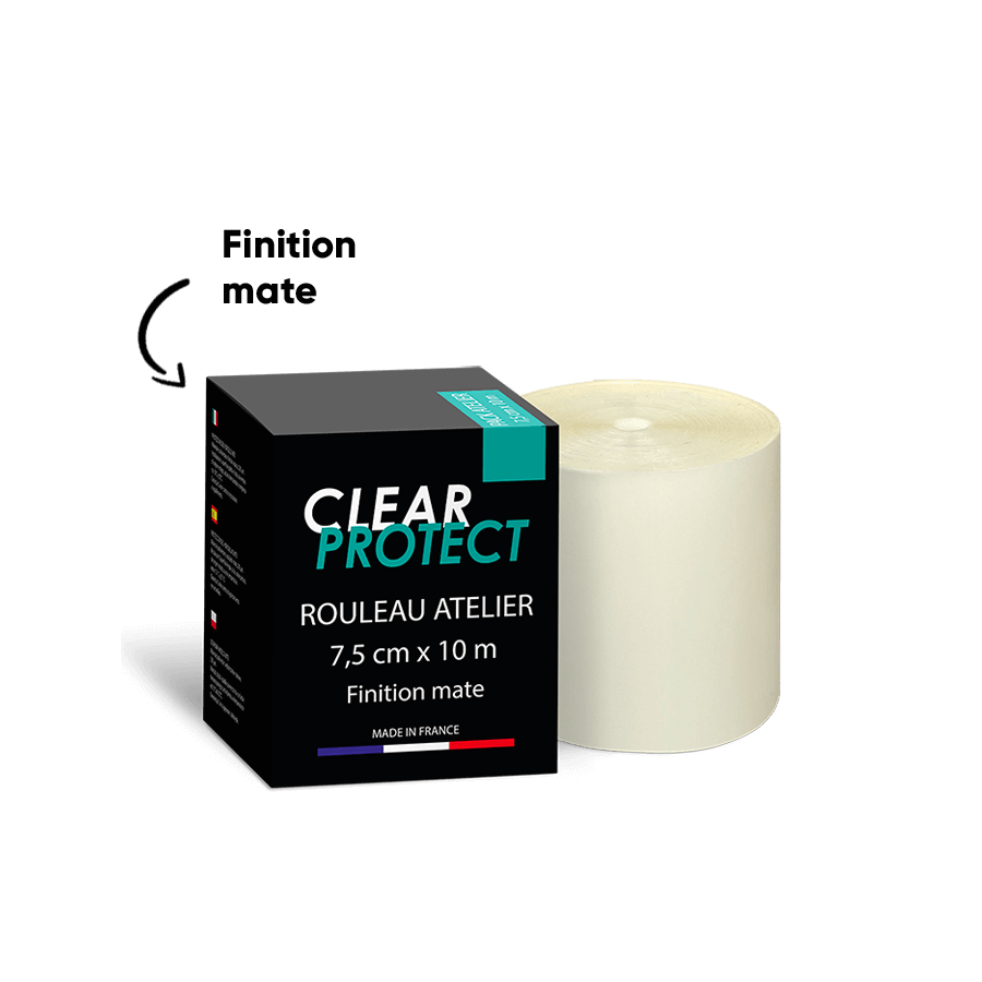 Proteção adesiva para quadro CLEARPROTECT FASTOTAPE Mate 10 m x 7,5 cm