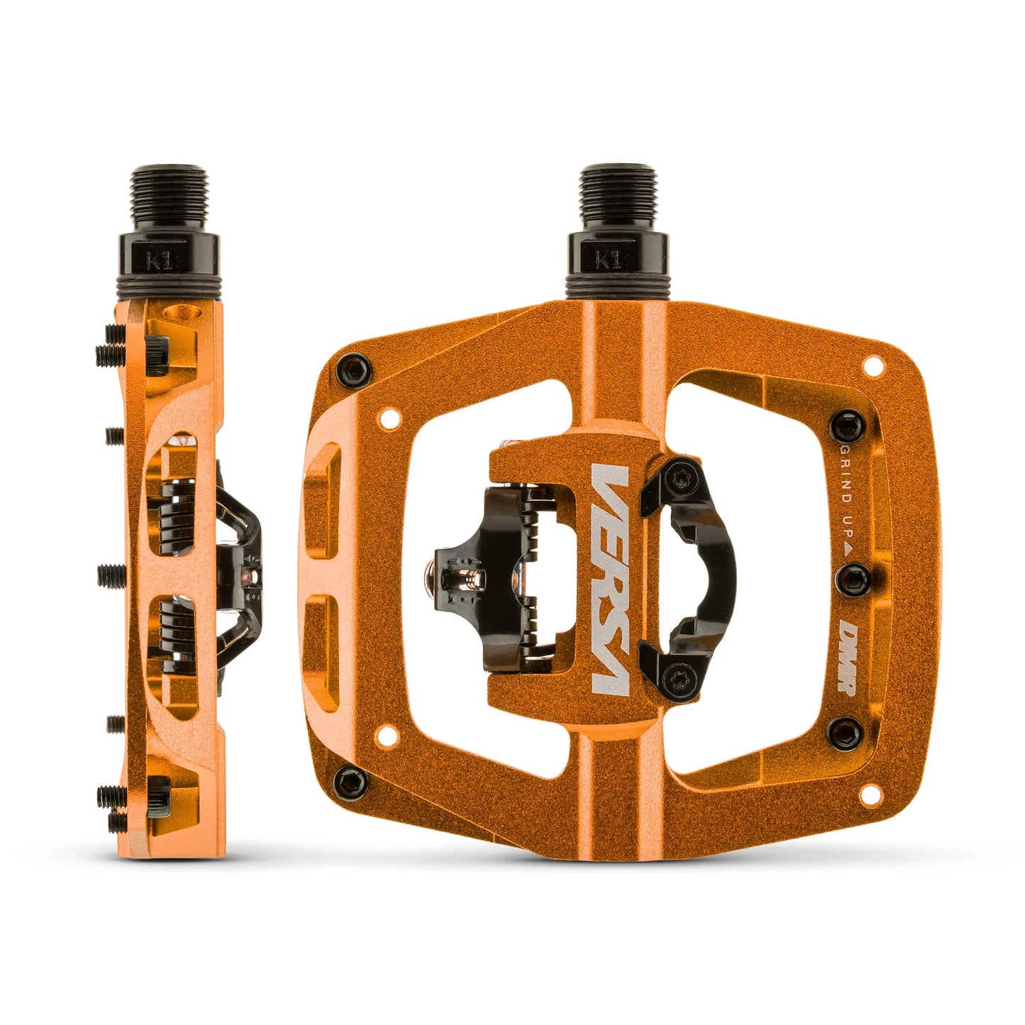 Flade / Automatiske Pedaler DMR VERSA Orange