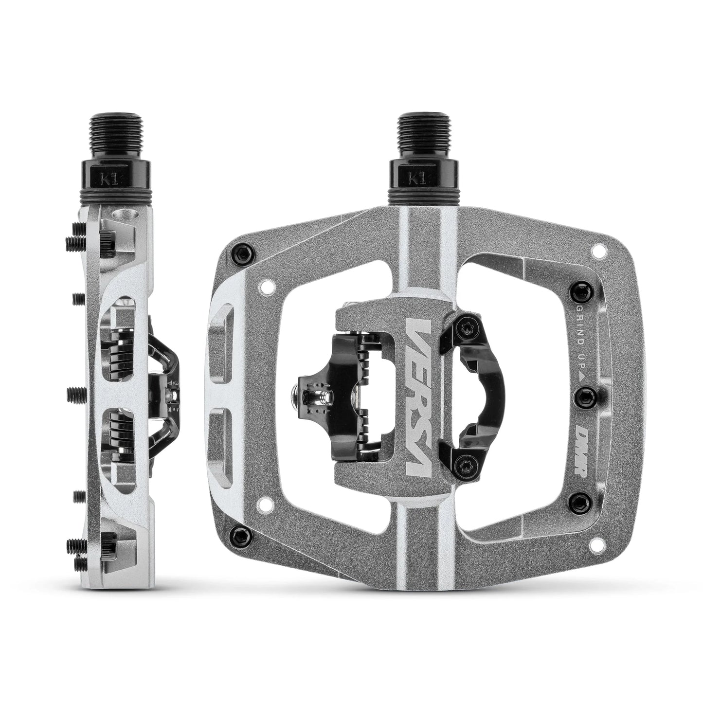 Pedales Planos / Automáticos DMR VERSA Plata