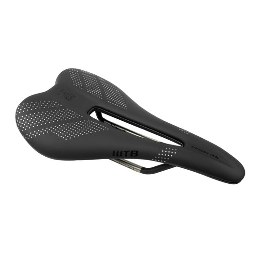 Selle WTB GRAVELIER Medium 140mm Rails Inox