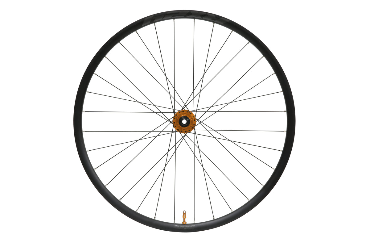 HOPE RX24 700C aluminium front wheel, orange Pro 5 hub
