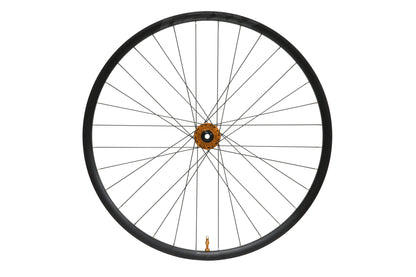 HOPE RX24 700C aluminium front wheel, orange Pro 5 hub