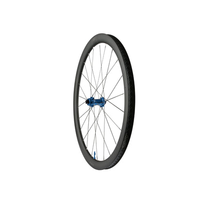 Ruota anteriore HOPE RX40 700C in carbonio, mozzo Pro 5 blu