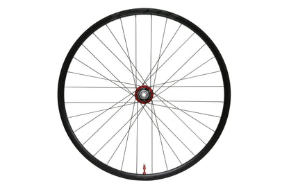 HOPE RX24 700C baghjul i aluminium med rødt Pro 5-nav
