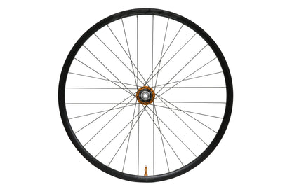 HOPE RX24 700C Hinterrad aus Aluminium mit orangefarbener Pro 5-Nabe