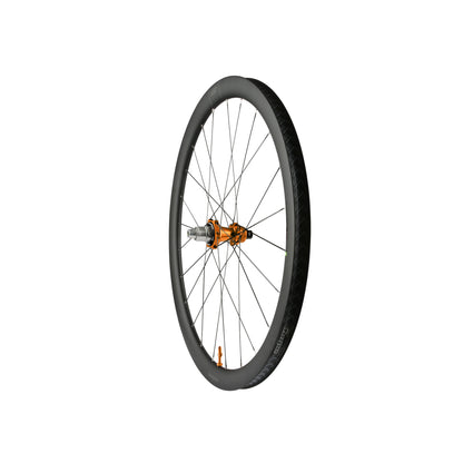Zadnje karbonsko kolo HOPE RX40 700C, oranžna pesta Pro 5
