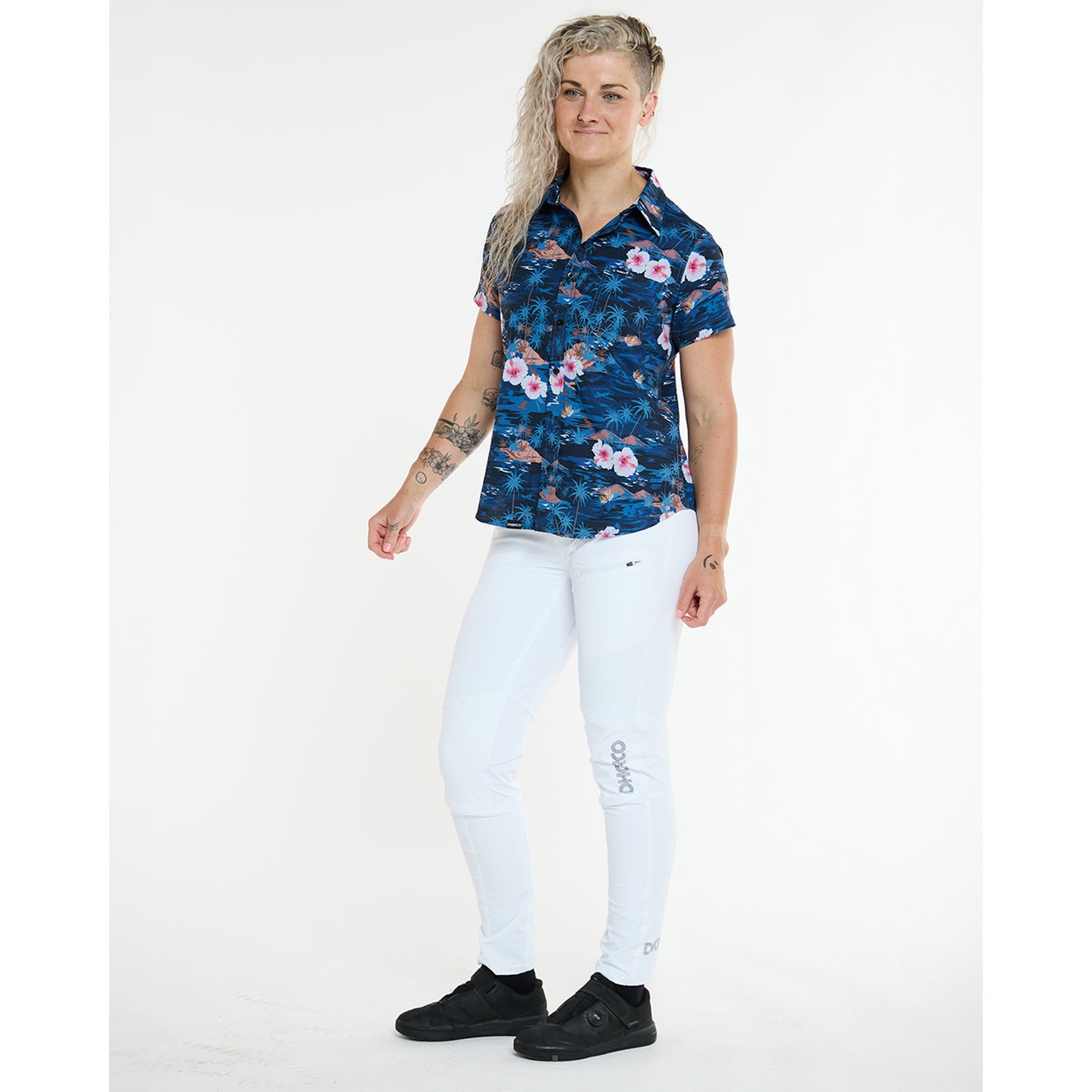 Camicia Tecnica DHARCO TECH PARTY OASIS Donna Blu