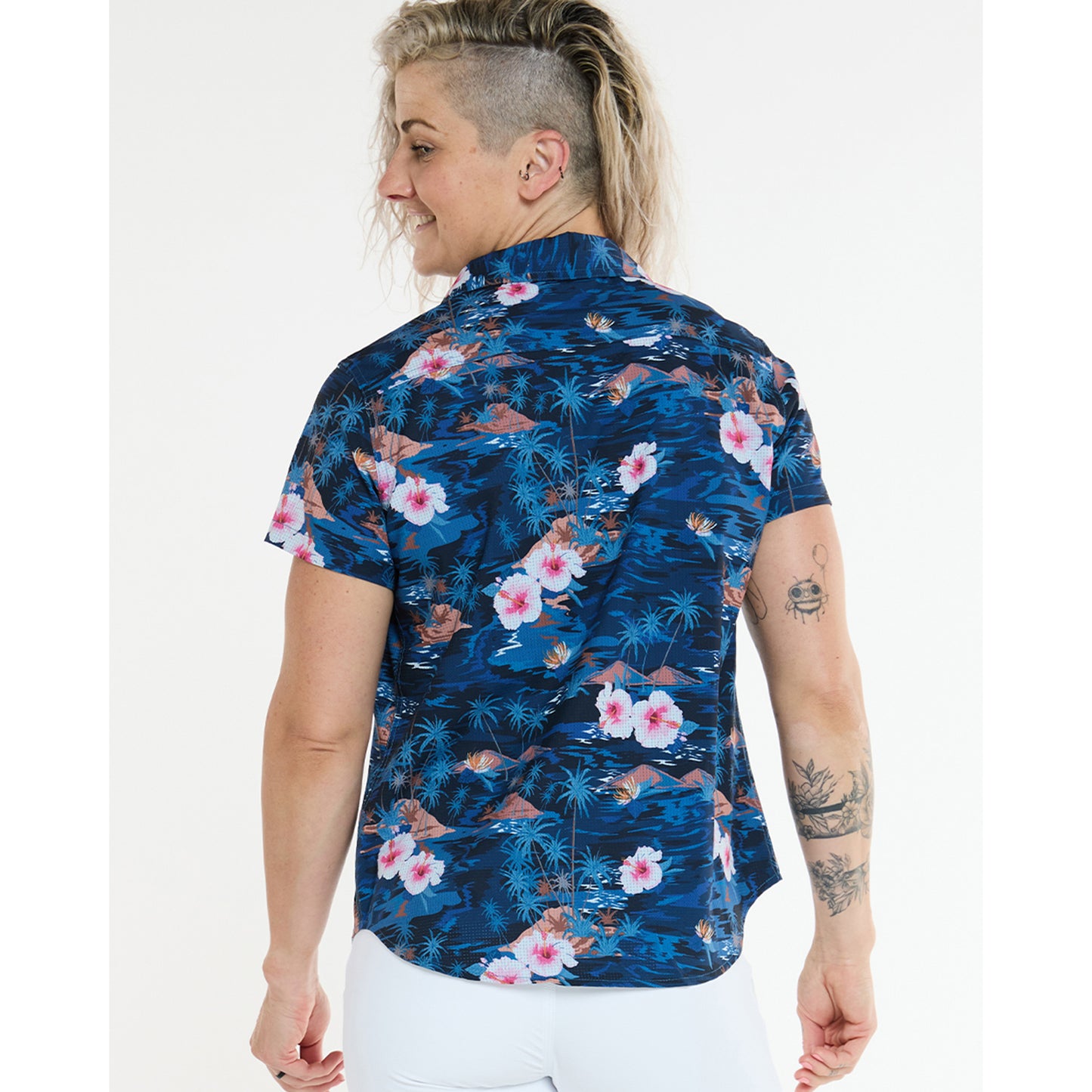 Camicia Tecnica DHARCO TECH PARTY OASIS Donna Blu