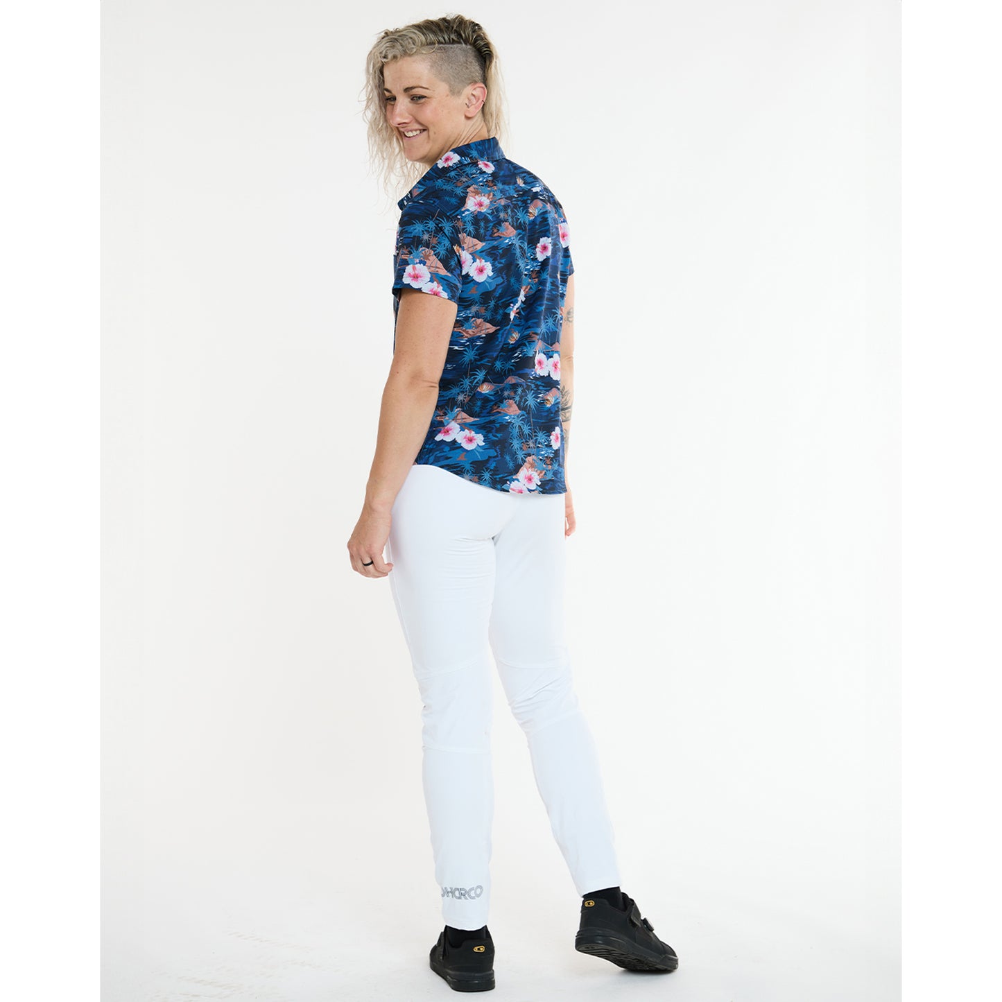 Camicia Tecnica DHARCO TECH PARTY OASIS Donna Blu