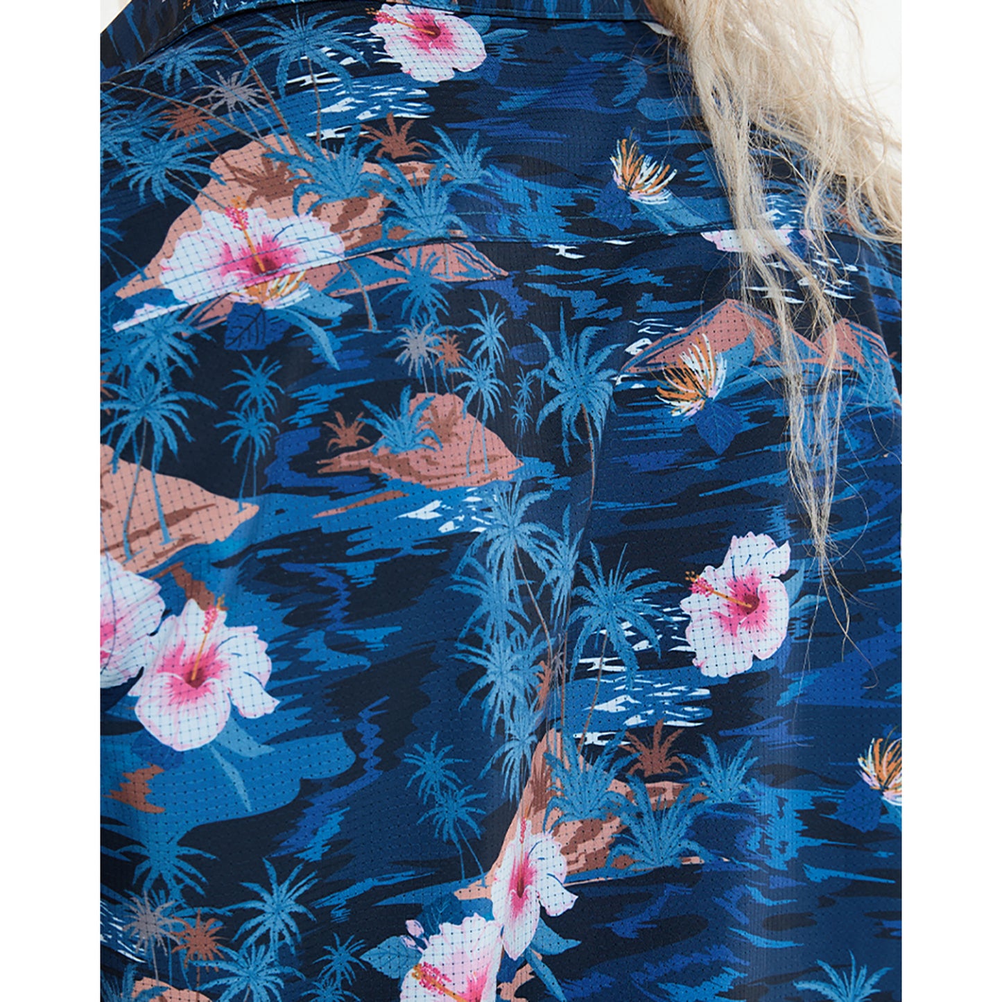 Camicia Tecnica DHARCO TECH PARTY OASIS Donna Blu