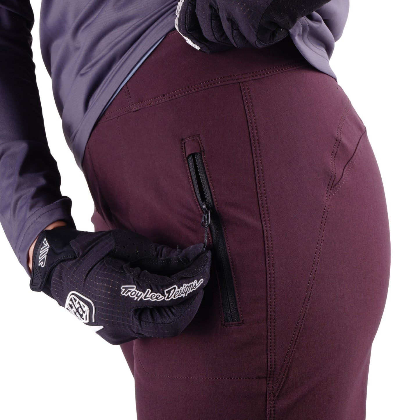 Byxor TROY LEE DESIGNS LILIUM PRO MONO Dam Bordeaux