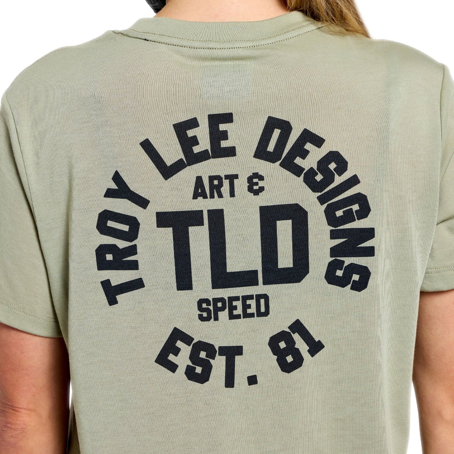 Trikot TROY LEE DESIGNS LILIUM RIDE STAMPS Damen Kurzarm Sage