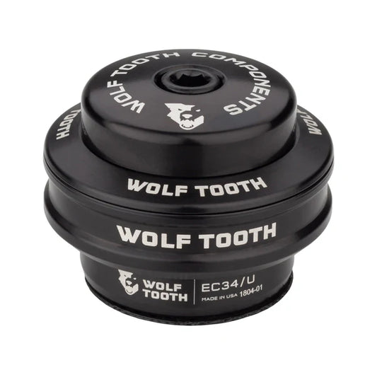 Cuvette Haute pour Jeu de Direction Externe WOLF TOOTH PERFORMANCE 1"1/8 EC34 Stack 16 mm Noir