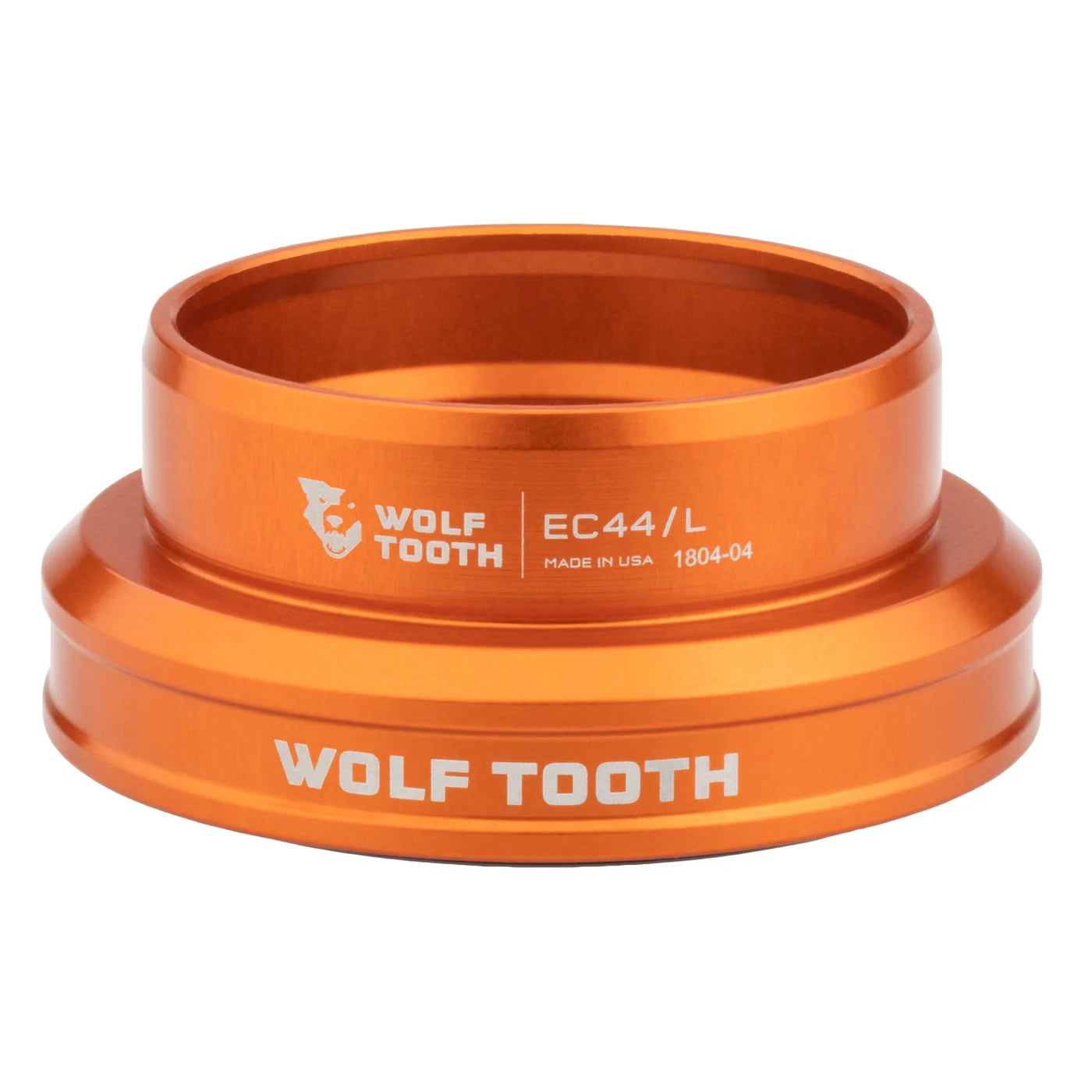 Cuvette Basse pour Jeu de Direction Externe WOLF TOOTH PERFORMANCE 1.5" EC44 Orange