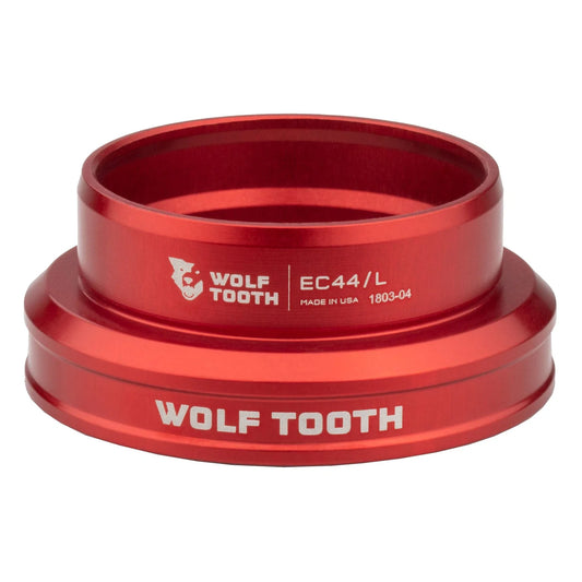 Cuvette Basse pour Jeu de Direction Externe WOLF TOOTH PREMIUM 1.5" EC44 Rouge
