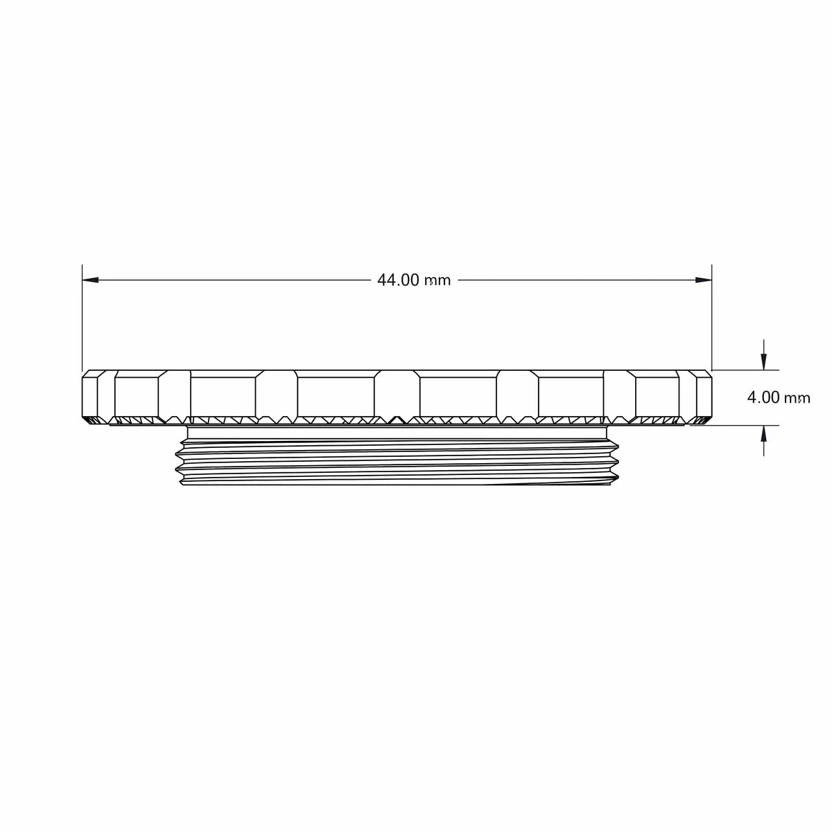 Ecrou Centerlock Externe WOLF TOOTH Violet