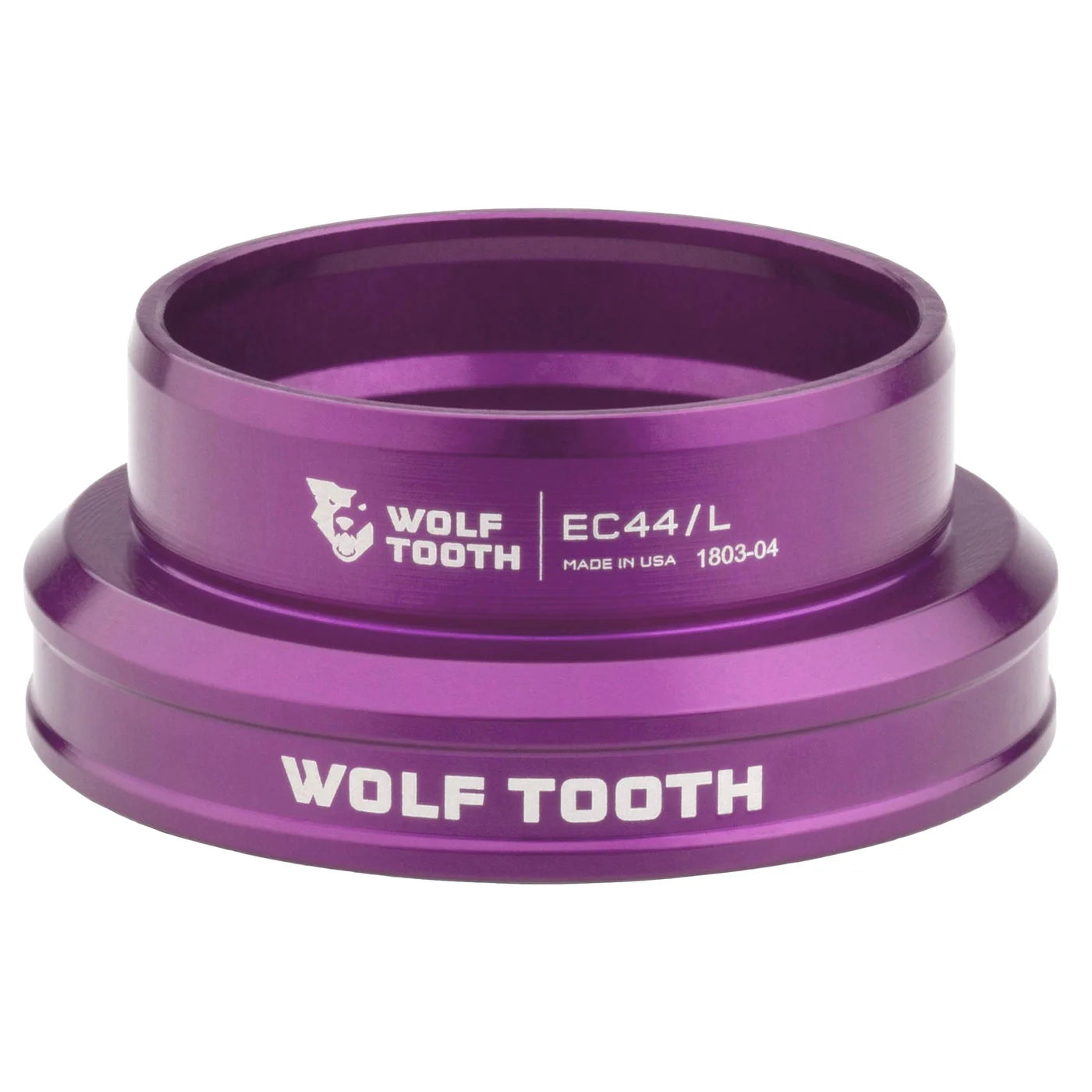 Lower Cup for External Headset WOLF TOOTH PREMIUM 1.5" EC44 Purple