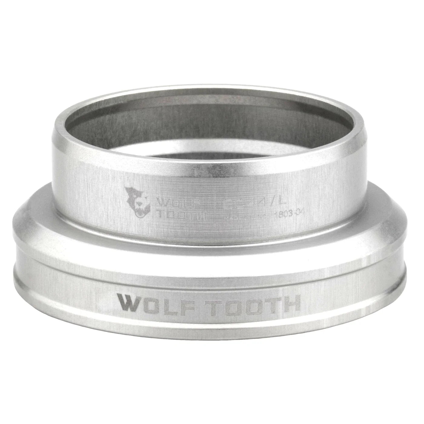 Cuvette Basse pour Jeu de Direction Externe WOLF TOOTH PREMIUM 1.5" EC44 Argent