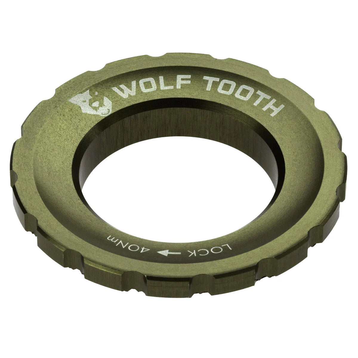 Ecrou Centerlock Externe WOLF TOOTH Olive