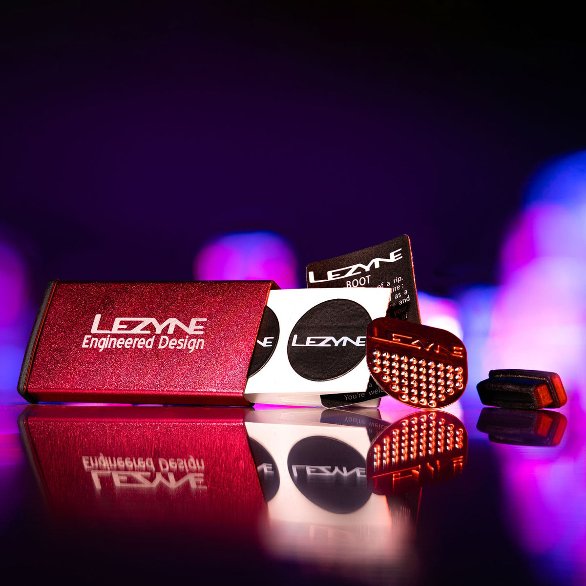 LEZYNE METAL -paikkaussarja, sininen