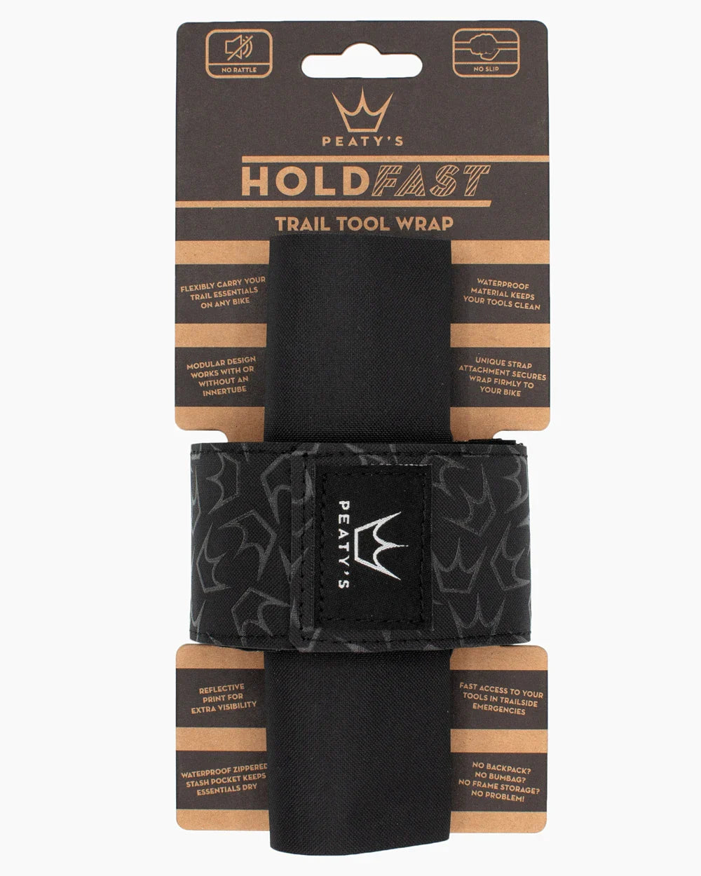 Rem til Værktøjsholder PEATY'S HOLDFAST NIGHTRIDER Sort