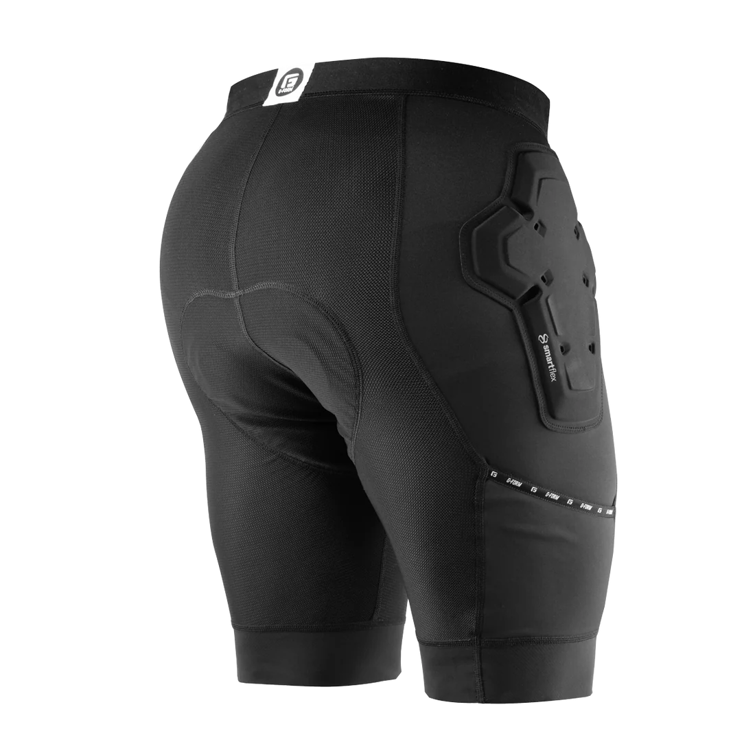 G-FORM PRO-X4 skyddsshorts Svart