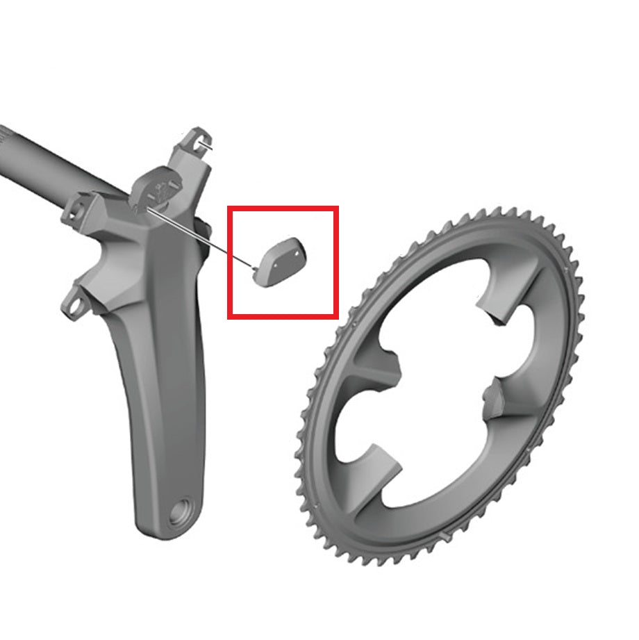 SHIMANO-dæksel til effektsensor FC-R9200P