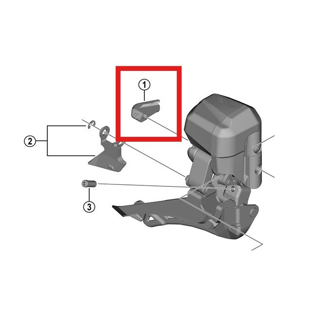 Anschlussabdeckung SHIMANO FD-R7150/RX825