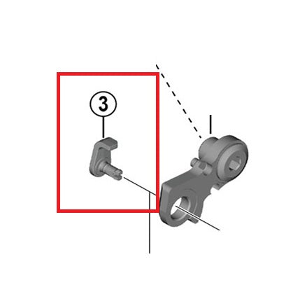 SHIMANO RD-R7150/RX825/R8150 Cable Guide