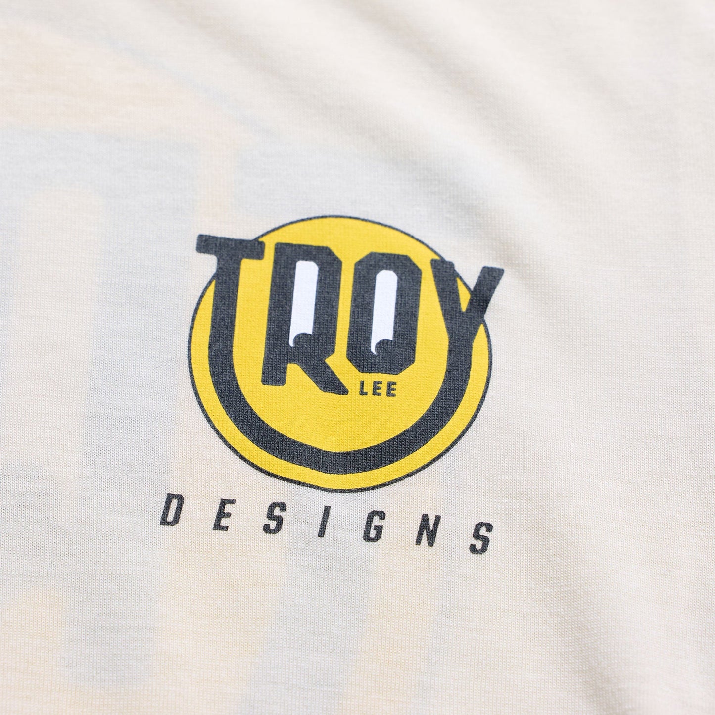 Tröja TROY LEE DESIGNS SKYLINE RIDE HAPPY Junior Långa ärmar Pumice