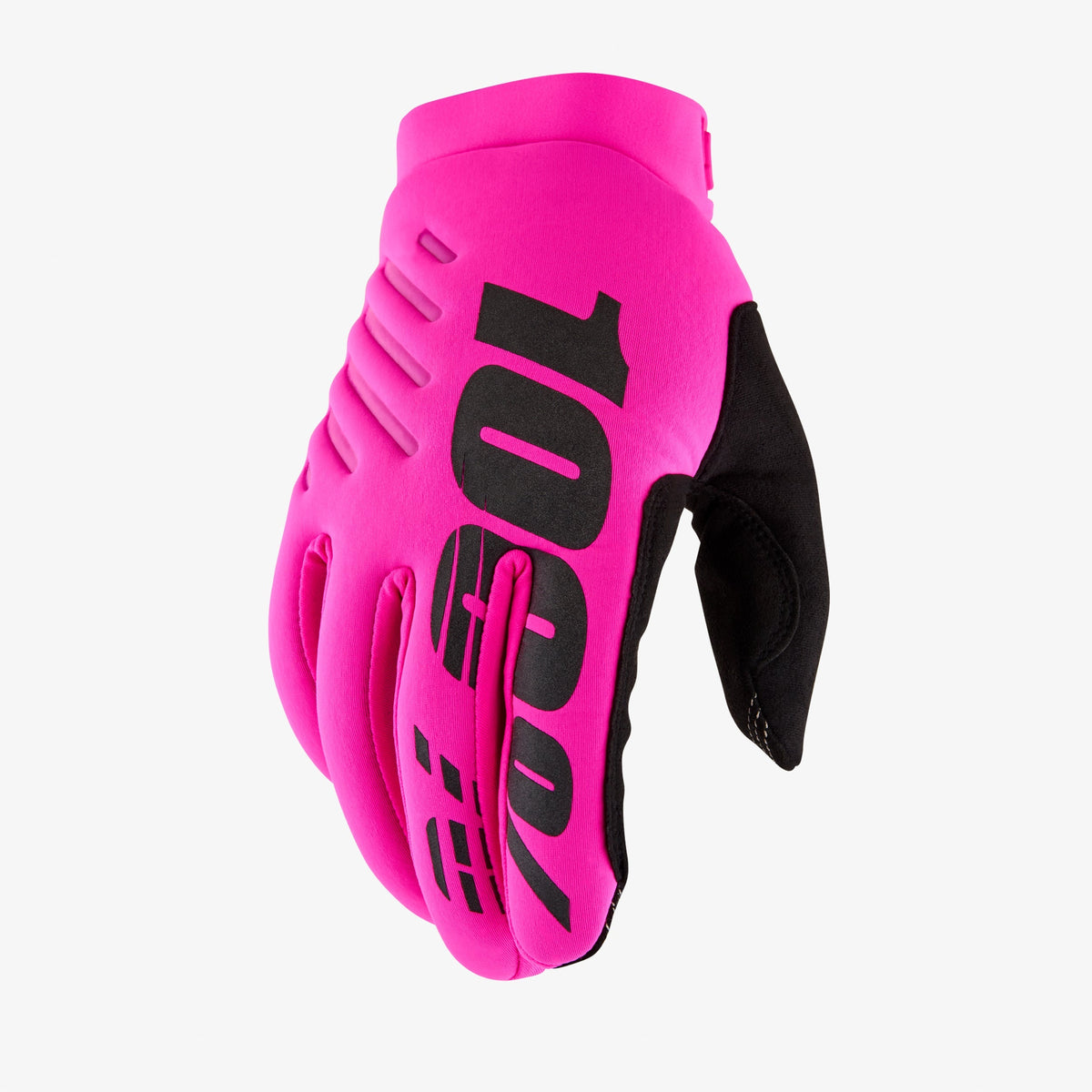 100% BRISKER damehandsker pink/sort