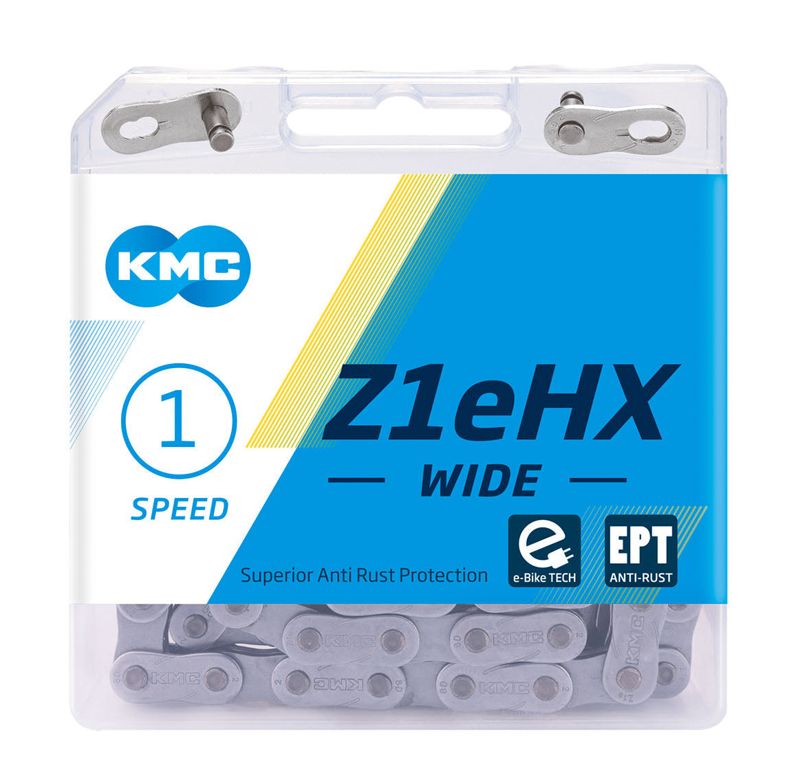 1-Gang-E-Bike-Kette KMC Z1eHX Wide EPT