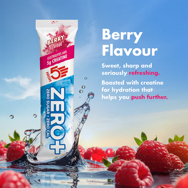 Stick d'hydratation HIGH 5 ZERO+ CREATINE (11.5g)  Fruits Rouge