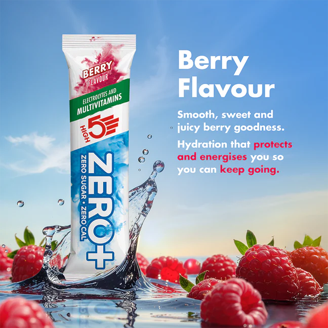 Stick d'hydratation HIGH 5 ZERO+ MULTIVATAMIN  (7g ) Fruits Rouge