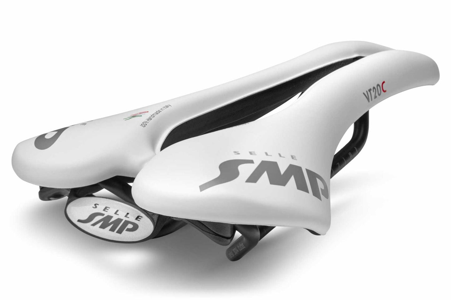 Sedlo SMP VT20C Rails Karbon Bílé
