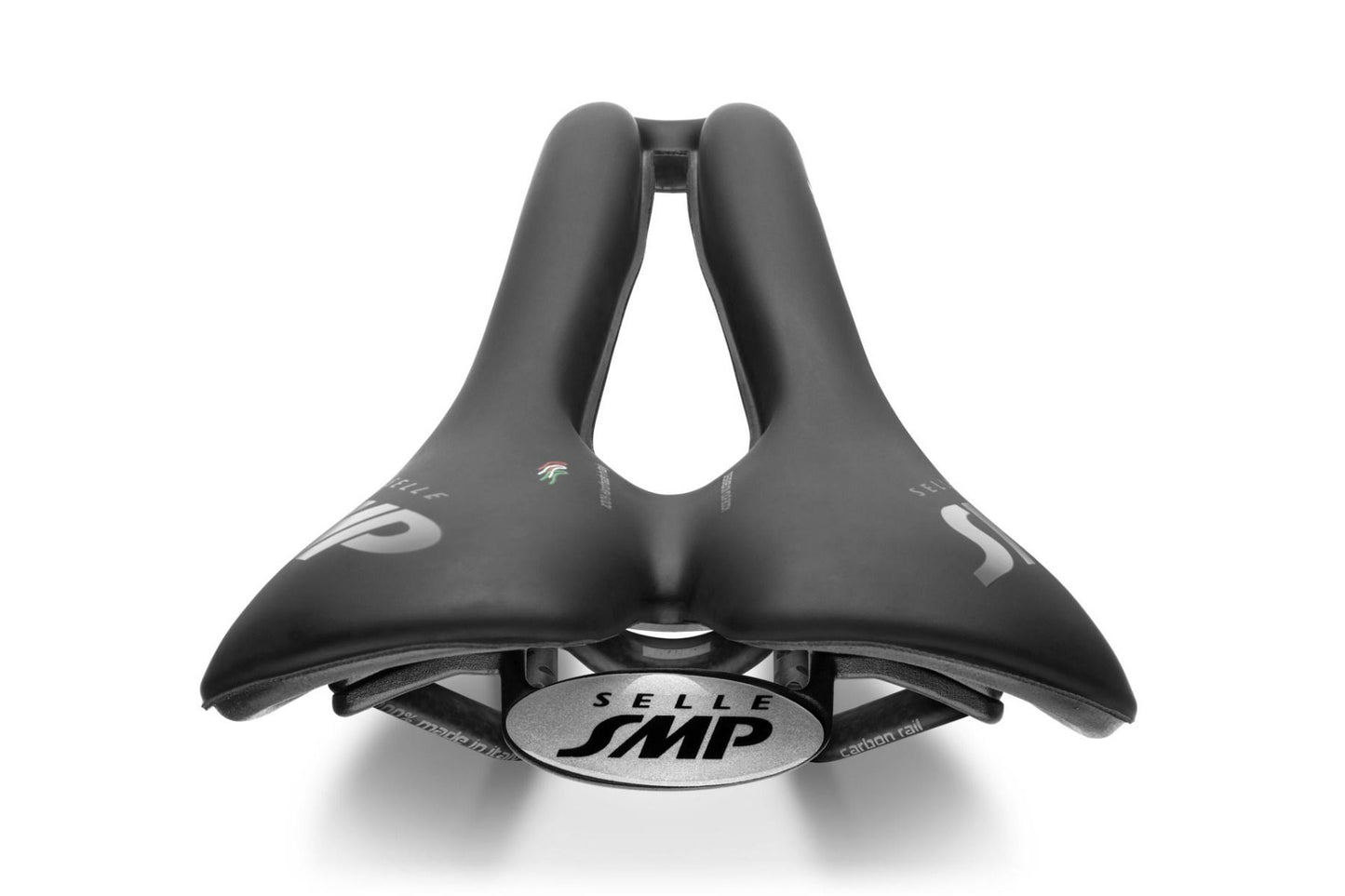 Selle SMP WELL Bredde 144mm Karbonskinners Sort