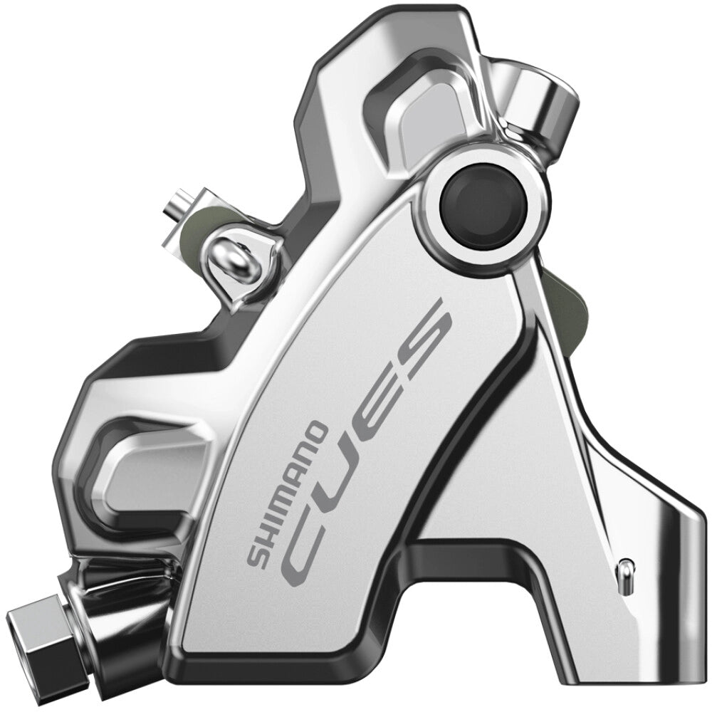 SHIMANO CUES BR-U6030 Flat Mount Hydraulisk Bagbremsekaliber - Polish Silver Edition