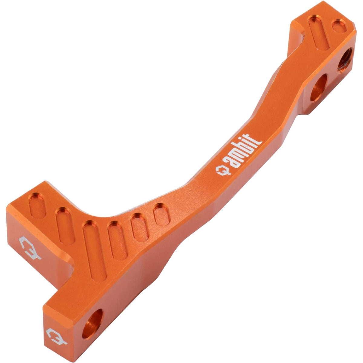 Adapter prednje/stražnje kočione čeljusti PM/PM AMBIT +20 mm (180–200 mm), narančasti