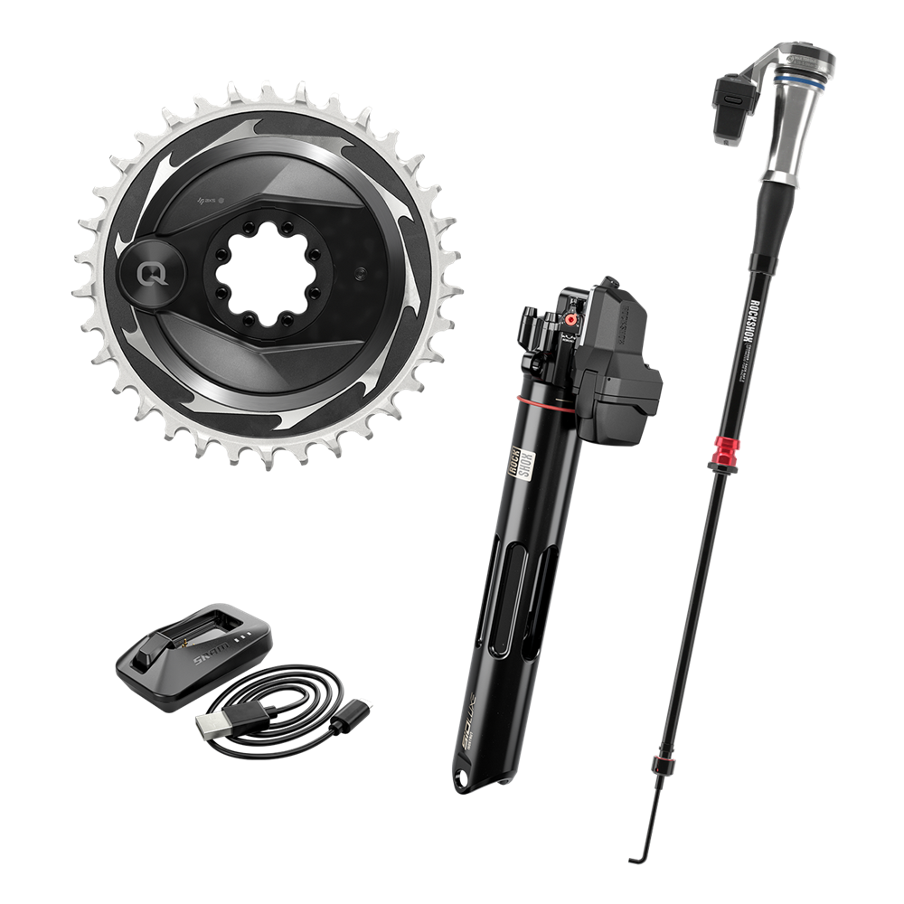 Upgrade-Kit ROCKSHOX FLIGHT ATTENDANT CHARGER SID 35 + ISOSTRUT + PM 34 Zähne für Trek Supercaliber 9.9 X0/9.8 GX Gen 2