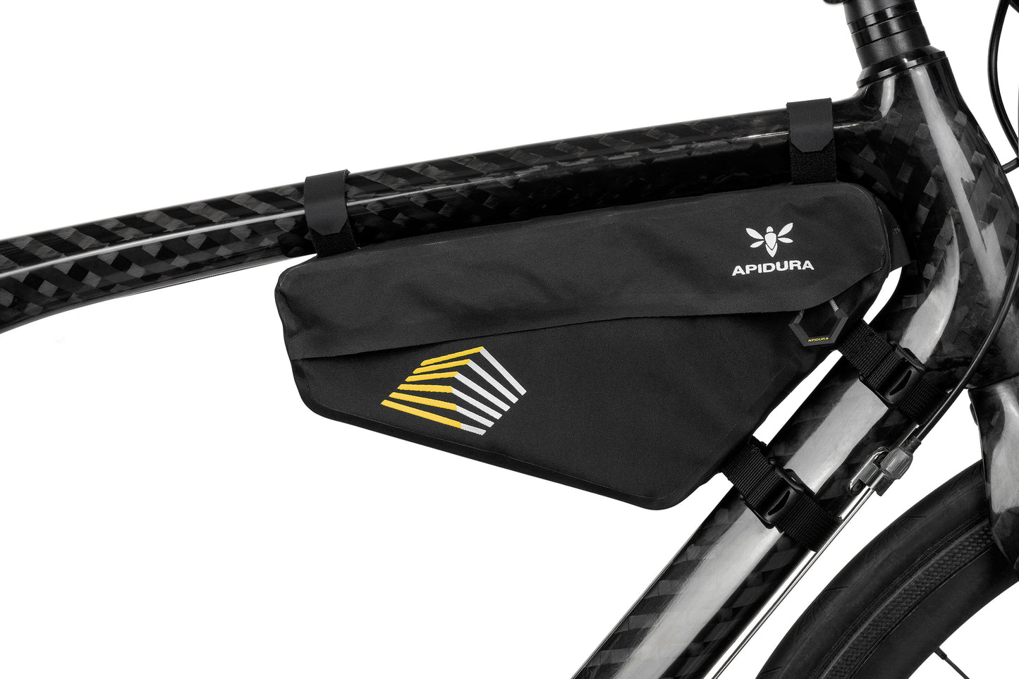Rammetaske APIDURA RACING FRAME PACK 2.4 L Sort