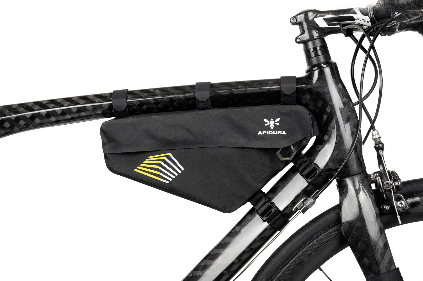 Rammetaske APIDURA RACING FRAME PACK 2.4 L Sort