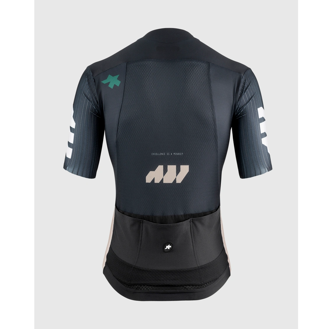 Maillot ASSOS EQUIPE RS S11 Something to Say Manches Courtes Bleu