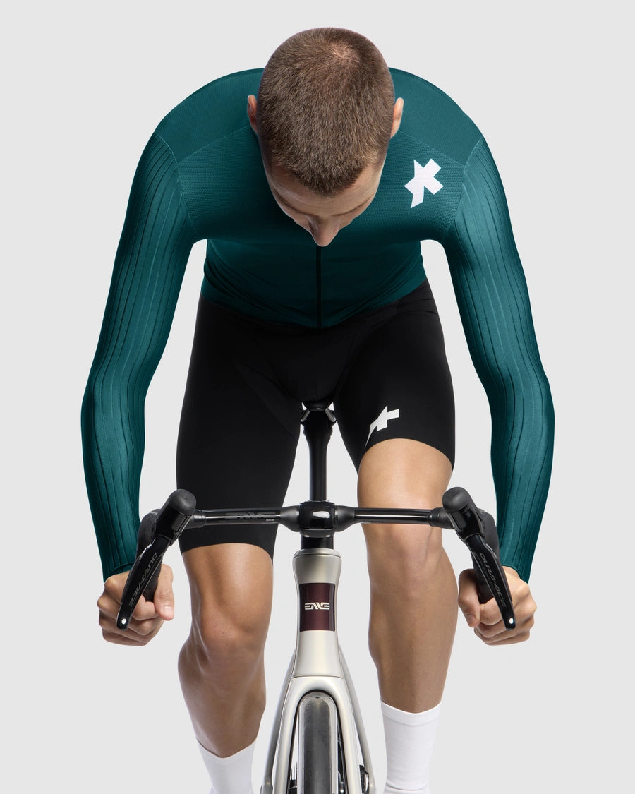 Tröja ASSOS EQUIPE RS S11 Långärmad Petrol