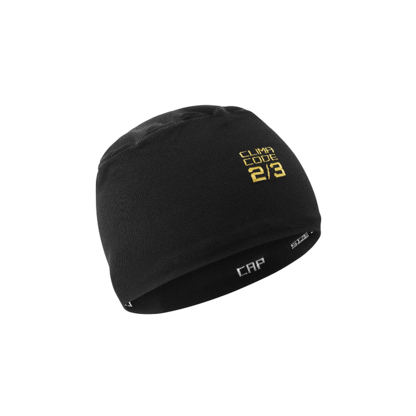 ASSOS SPRING FALL Black Under-Helmet Beanie