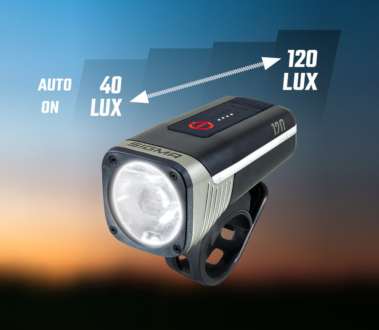 SIGMA AURA 120 LINK - AUTO-tilstand med lyssensor