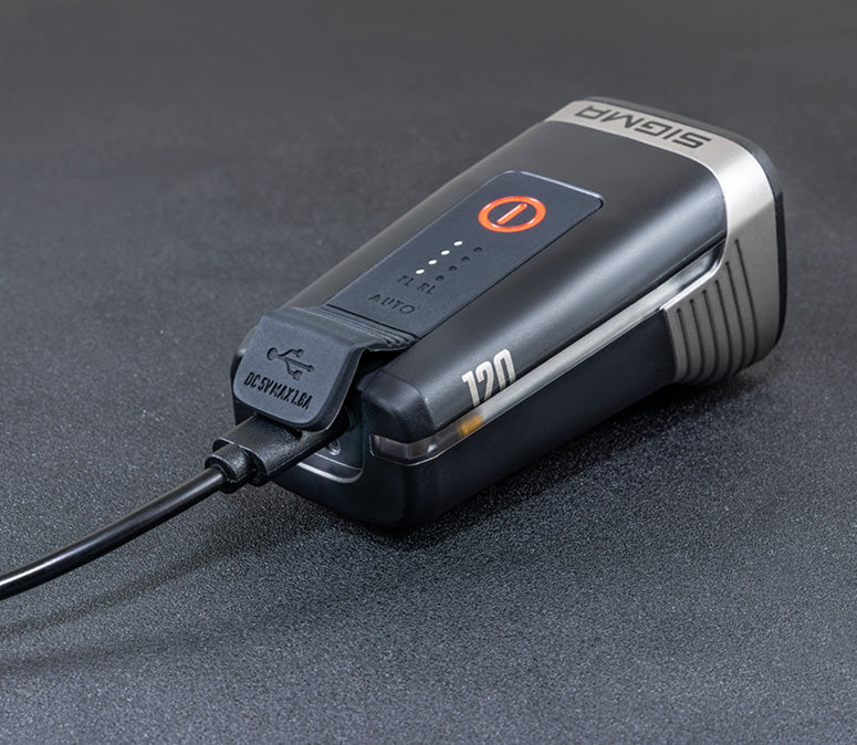 SIGMA AURA 120 LINK – ładowanie przez USB-C